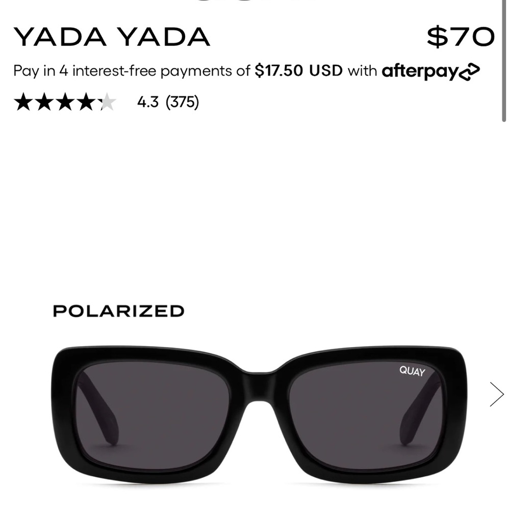 QUAY YADA YADA sunglasses